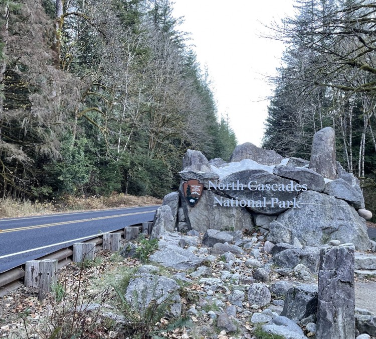 North Cascades National Park Sign (Stehekin,&nbspWA)